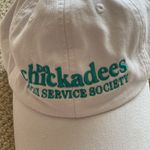 Adams NEW  Chickadees KPhi Service Society White Hat Baseball Cap One Size NWP Photo 1