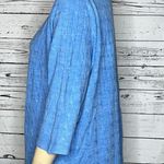 Avenue NWT Size 26/28 Blue Lightweight Cableknit V Photo 1