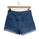 Madewell High-Rise Derby Button Front Denim Shorts - Size 26 Photo 3