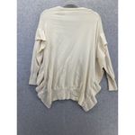 ZARA  Knit Women's Pullover Sweater Off White Size Small Long Sleeve Photo 1