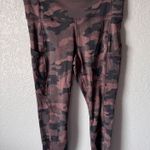 Lululemon  Leggings Fast Free size 10 brown camo  Photo 0