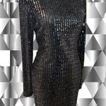 B Darlin B.Darlin sexy black sequined dress! New Photo 5
