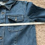 DKNY  Denim Button Down Dress Size L Photo 7