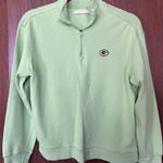 Greg Norman Green Packers Pullover Top Size M Photo 8
