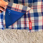 DIXXON Flannel Company Gilmore Plaid Long Sleeve Shirt Women's Blue Western XS Photo 9