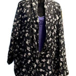 Woman Within , Womens 28w 3/4 sleeve single snap closeure cardigan with pockets Photo 0