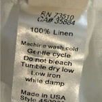 Ivy Jane  Carla Slouch Pocket Linen Shorts Size Medium Photo 3