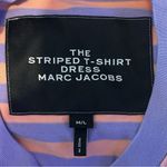 Marc Jacobs  Striped T-shirt Dress Pastel Lavender Multi Size M/L Photo 7
