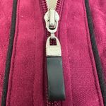 Allison Daley  Quilted Zip-Front Sleeveless Vest in Burgundy (1055) Photo 8