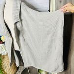 Free People Mile High Waffle Knit Poncho Photo 5