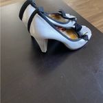 Marc by Marc Jacobs  Women's White and Black Bow Flats Photo 3