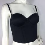 Betsey Johnson  Solid Black Underwire Boned Bra Photo 0