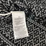 BCBGMAXAZRIA Knit Jacquard Queeny A-Line Skirt White Black Size Small Photo 5