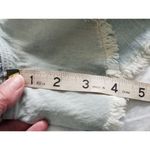 Good American  BOMBSHELL SHORT DENIM BLUE BUTTON FLY WOMEN'S SIZE 00/24 Photo 7