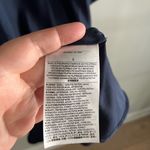 Banana Republic Navy Tiered Slip Dress Size 6 | Minimalist Midi Cocktail Dress Photo 4