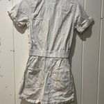 Gianni Bini White Denim Romper Photo 1