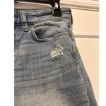 Pilcro & the Letterpress distressed Slim Boyfriend denim jean shorts Size 25 Photo 2