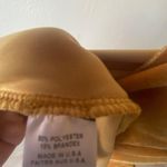 MISA Los Angeles mustard yellow gold wrap short sleeve maxi wrap dress Photo 10