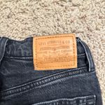 Levi's black levi jean shorts Photo 2