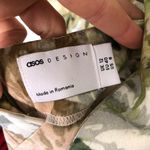 ASOS Design Floral Long Sleeve Ruched Midi Dress Size US 8 Photo 12