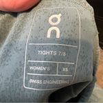 ON Running 7/8 Tights swiss engineering Women's sea green leggings Xsmall Size XS Photo 10