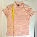 Michael Kors Michael‎ Kors Short Sleeve Collared White Red Striped Button Up Shirt Size Small Photo 1