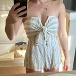 Blue Blush Stripe romper Photo 0