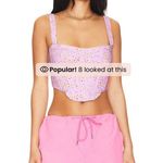 Bardot  Lani Floral Bustier in Lilac Mist Photo 1
