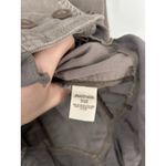 Free People Corduroy Jacket Button Up Grey Double Breasted Crop Cropped Size 10 Photo 3