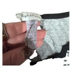 Angels & Diamonds Gray Black Lace Trim Graphic Cross T Shirt Women's Size XL Photo 2