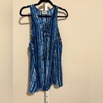Show Me Your Mumu Blue Striped Mini Dress Photo 1