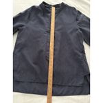 Kobi Halperin Marni Tunic Womens Size M Navy Relaxed Lagenlook Minimalist Lux Blue Size M Photo 10