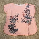 Oasis  pink floral tee Photo 1