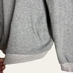 Eileen Fisher Gray Organic Cotton Knit 2-way Zip Bomber Jacket XL Photo 4