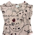 Disney  Snow White Tee - Light Pink and Maroon Photo 0