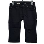 AG Adriano Goldschmied  The‎ Malibu Bermuda Jean Short Black Denim Size 26 Photo 2