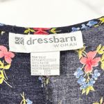 Dress Barn  Plus Size 20W Dress Floral Rayon Maxi Shift Grunge VTG‎ Y2K Black 116 Photo 7