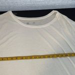 Xersion NWT  Woman White Loose Fit Short Sleeve Side Tie Activewear Top Size 3X Photo 8