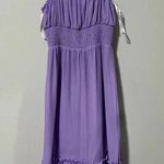 Lovers + Friends  Arden Midi Dress in Lilac Lavender Purple Size Medium Photo 3