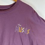Disney Our Universe The Muses Long Sleeve Purple Graphic Tee Women's Size L Photo 6