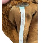 Free People  Notched Teddy Peacoat Copper Size XS‎ Cozy Outdoor Boho Photo 2