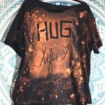 Hanes Off Shoulder Distressed Hug Life XL Photo 0