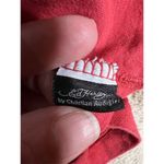 Ed Hardy  Women's XL Red Long Sleeve Crew Neck T-Shirt Tattoo Theme Photo 5