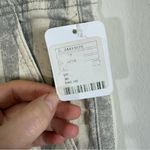 Free People NWT  Railroad Stripe Utility Pants Cuffed Hems Size 30 Photo 4