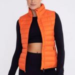 WOMEN'S MONO B | PADDED PUFFER VEST |‎ ORANGE Small Photo 0