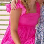 Skies Are Blue Pink Boutique Dress () Photo 3