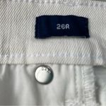 Gap  Women White Distressed Denim Skirt Size 26R Photo 2