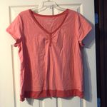 Cacique NWT Sleepwear Short Sleeve Rose Tee 22/24 Photo 0