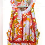 Abel the label  Anthropologie Rumi Maxi Dress, Yellow Orange, Sexy Back sz M Photo 4