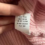 Urban Daizy  size M/L Boutique oversized distressed knit sweater light pink Photo 10